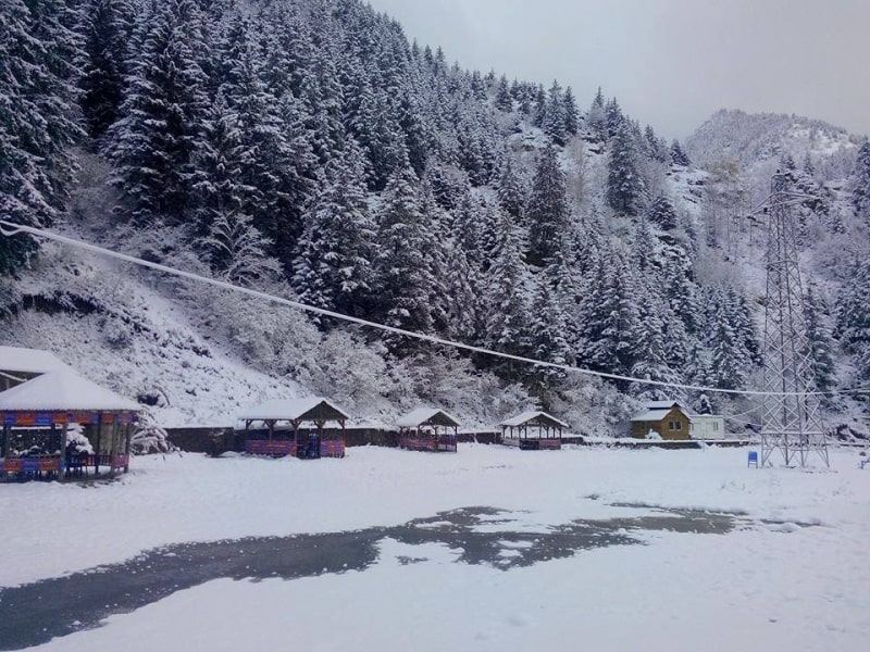 arakli pazarcik yaylasi kamp alani