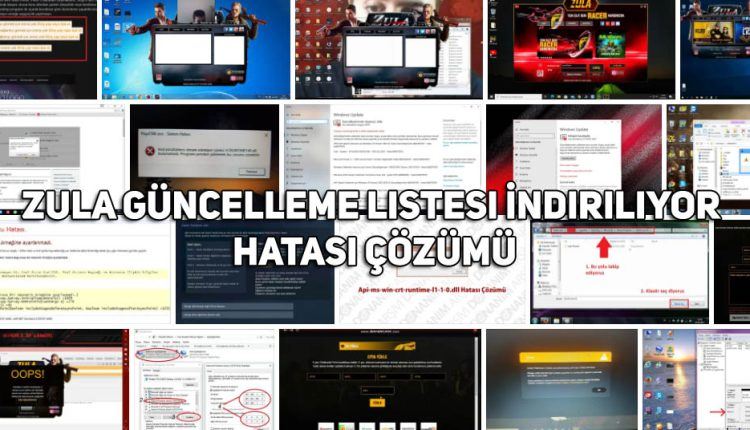 Zula Güncelleme Listesi İndiriliyor Hatası Çözümü